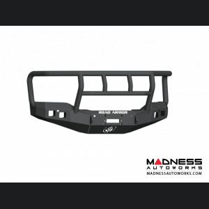 GMC Sierra 1500 Stealth Front Winch Bumper Titan II Guard - Satin Black Road Armor - (2016-2017)